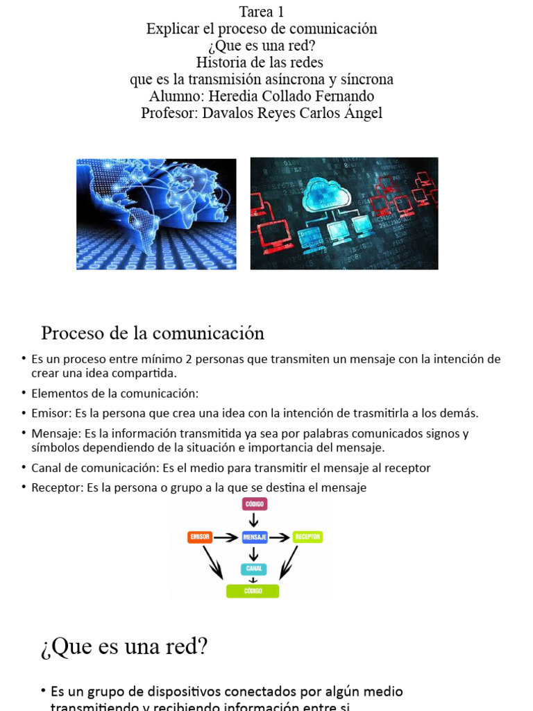 Tarea 1 | PDF | Red de computadoras | Comunicación