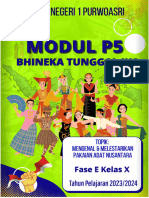 Modul Siswa Fase E - Bhineka