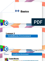A Lesson3-CodeBlocks-Environment