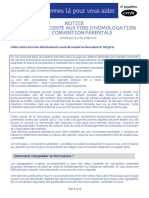 Comment Remplir La Convention Parentale