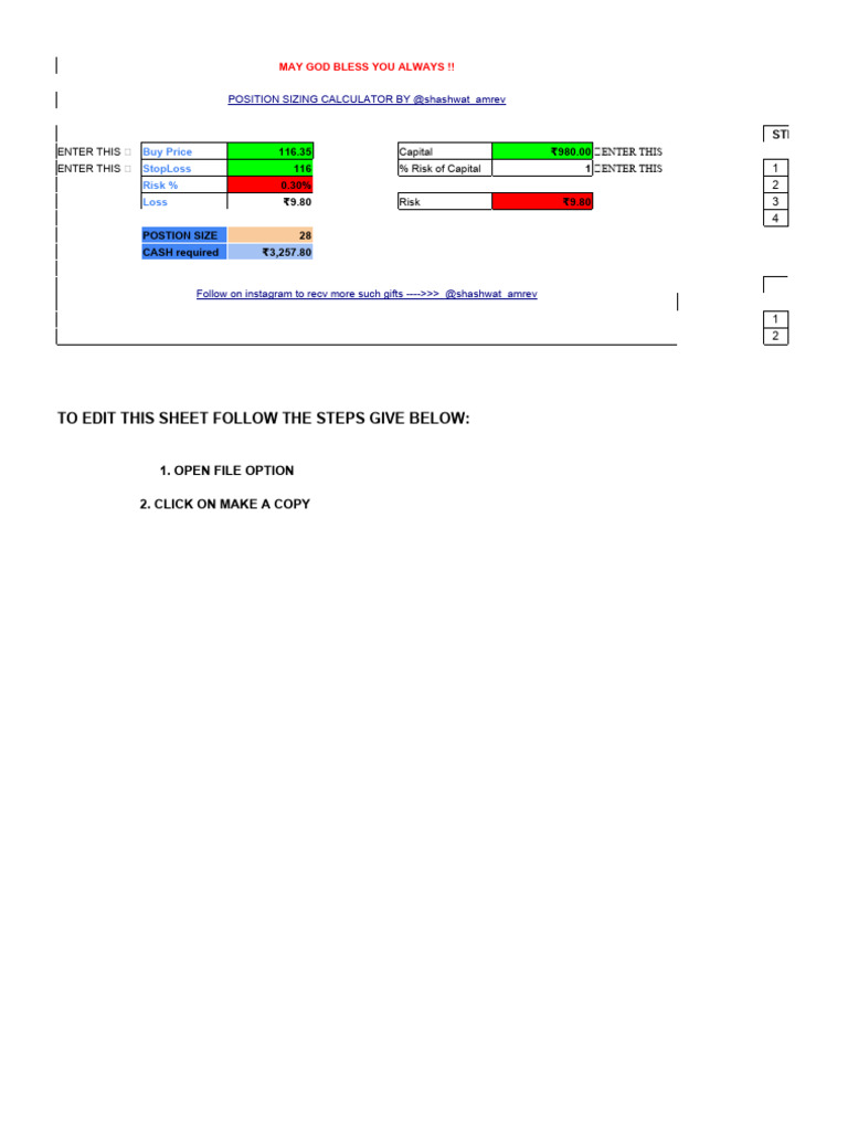 Options Trading Position Sizing Guide | PDF