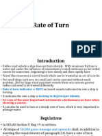 Rate of Turn