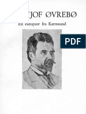 Fridtjof Øvrebø. en Europeer Karmsund | PDF