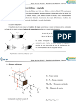 Aula 3 - Revisão de Mecânica Dos Sólidos