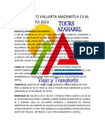 TOUR PUERTO VALLARTA MAZAMITLA 13 AL 19 DE AGOSTO 2023pdf1