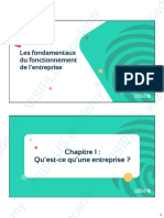 Support - Les Fondamentaux Du Fonctionnement de L'entreprise