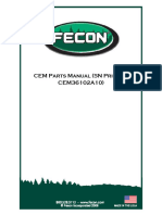 CEM Parts Manual (SN Prior To CEM36102A10)