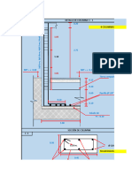 Metrado de Columnas y Placas Segundo Nivel
