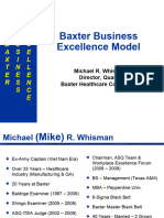 Baxter Business Excellence Model