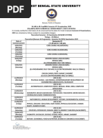 West Bengal State University: Barasat, North 24 Parganas