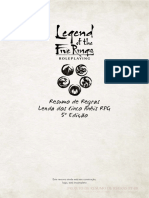 l5r - 5ed - Resumo - de - Regras - PT-BR v0.1