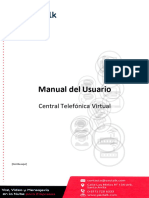 Manual Del Usuario - Central Telefónica Virtual MT-2022
