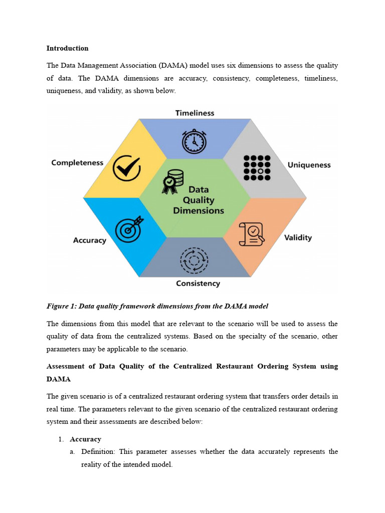 Data Quality Framework Assessment | PDF | Accuracy And Precision | Data ...