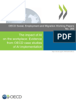 OECD - The Impact of AI On The Workplace Evidence From Case Studies