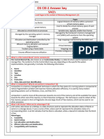 OS CIE-2 Answer Key: SAQ's