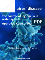 Code of Practice L8 Legionnaires Disease
