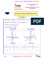 Bài Toán 08 - Đồ Thị Hàm Phân Thức - Đề Bài