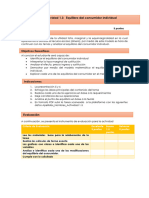 Actividad 1.3 EQUILIBRIO DEL CONSUMIDOR INDIVIDUAL