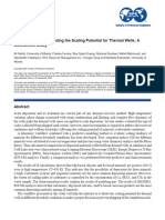 Advances in Understanding The Scaling Potential For Thermal Wells A Mechanistic Study