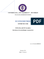 Econometrie UTM FBCAA UI01