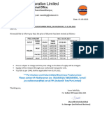 Revised Bitumen Price Wef 01.09.2023