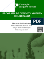 Metas Indicadores FUNDAJ PDL