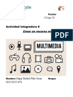 Actividad Integradora 6: Crear Un Recurso Multimedia