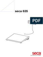 Seca 635 Manual 17-10-07-606-100 13G