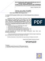 Permohonan Pelaporan Pada Aplikasi SICLAMERS Untuk Pertimbangan Pengalokasian Dana Transfer Ke Daerah RAPBN TA 2024