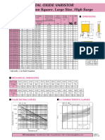 VARISTOR Datasheet