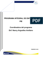 Pie-Ds-01 Programa Integral de Enfermeria