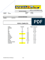 Informe de Quimica Sanguinea de Osa