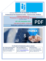 Brochure - Nom - IIBF - Treasury - Fgn. Exch. Ops