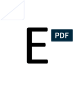 The Insignificant Letter Underlined E