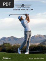 Vokey Wedge Fitting App Setup Instructions