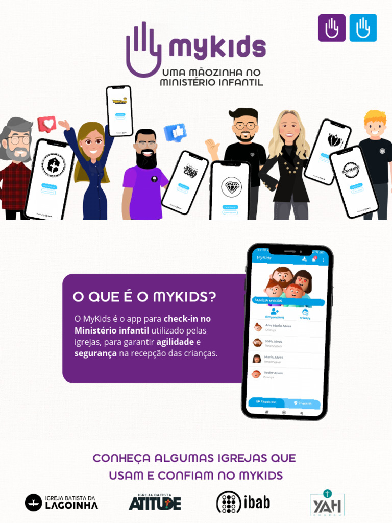 MyKids: App para Ministério Infantil | PDF