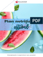 Plan Nutritional Estival