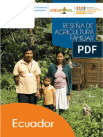 Reseña Agricultura Familiar-Ecuador