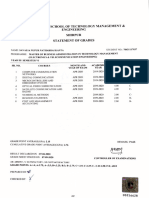 Marksheet Sem6