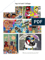 Pop Art Collage and Fruit PDF