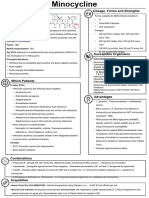 Minocycline One - Pager PDF