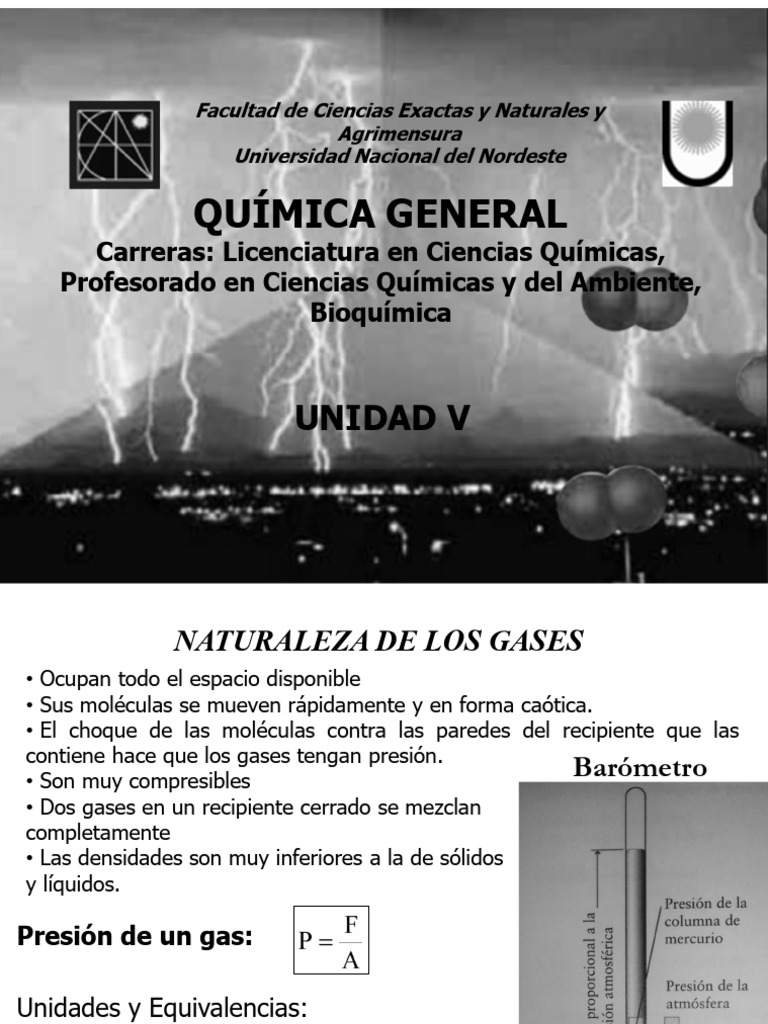 Propiedades y Leyes de los Gases | PDF | Gases | Presión