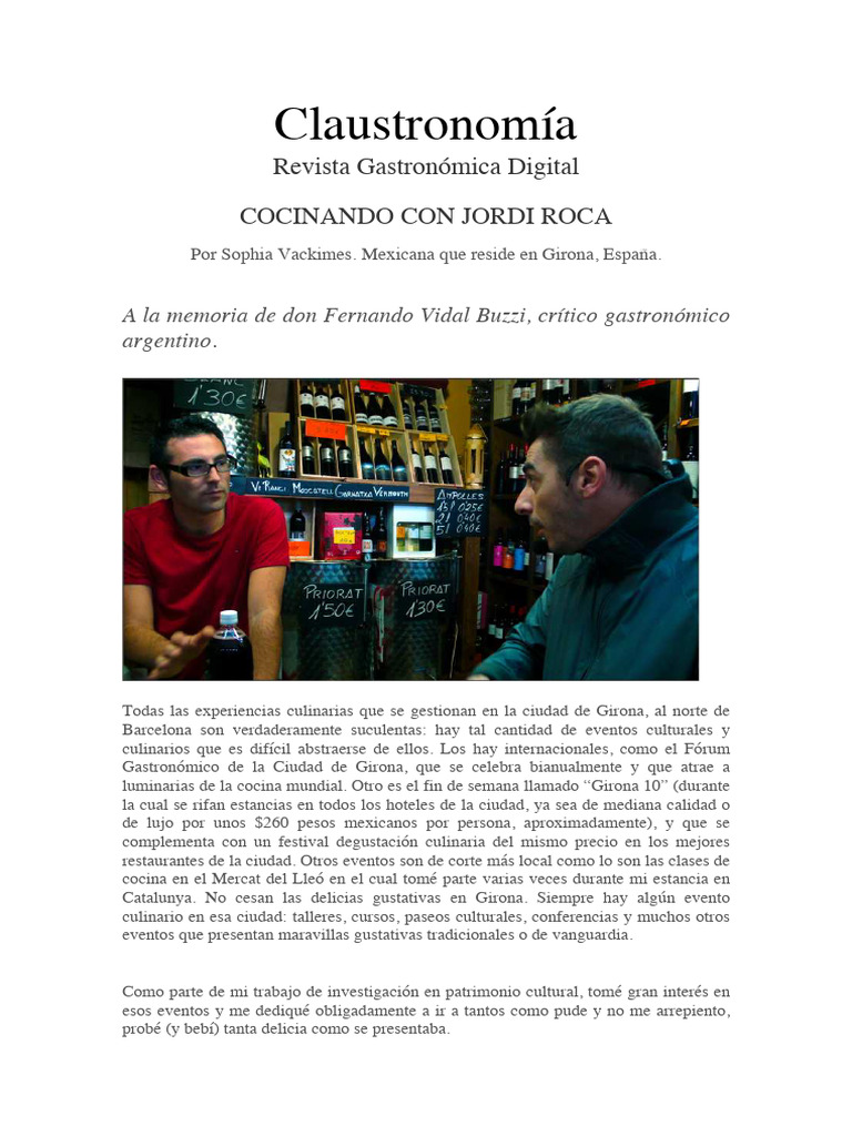 Cocinando_con_Jordi_Roca_Cooking_with_Jo | PDF | Postres | Vino