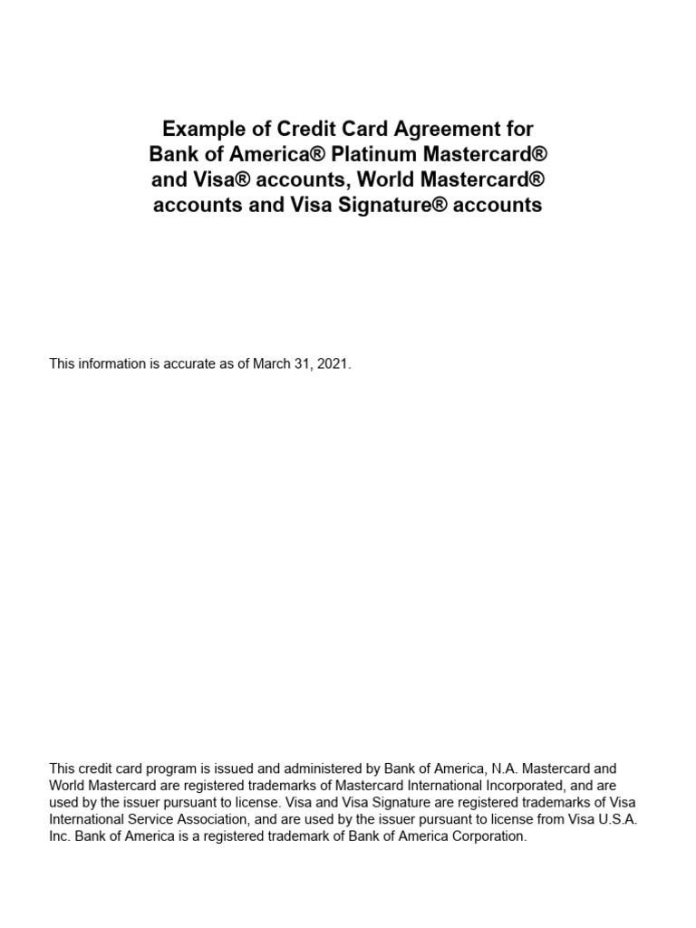 Visa Mastercard Platinum Visa Signature World Mastercard en PDF