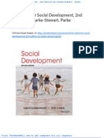 Test Bank For Social Development 2nd Edition by Clarke Stewart Parke