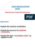 1introduction To Amplitude Modulation (AM)