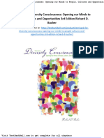 Test Bank For Diversity Consciousness Opening Our Minds To People Cultures and Opportunities 3rd Edition Richard D Bucher