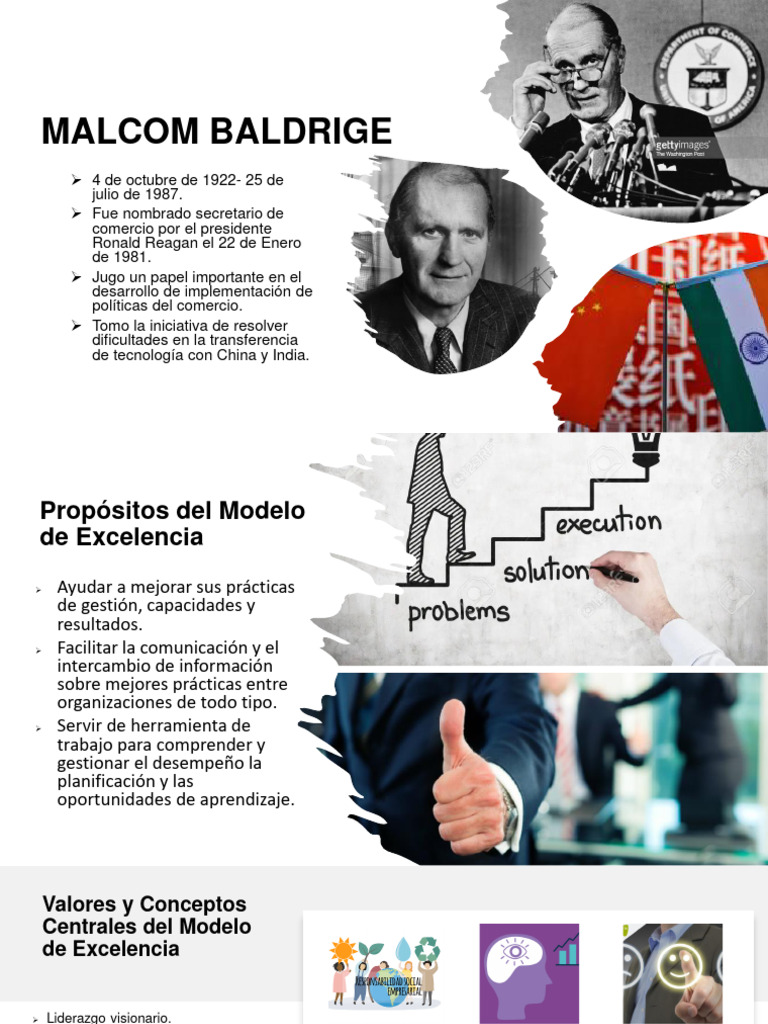 2.1 Modelo Malcom Baldrige | PDF | Planificación | Liderazgo