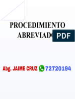 Procedimiento Abreviado