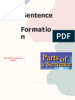 Sentence Formation